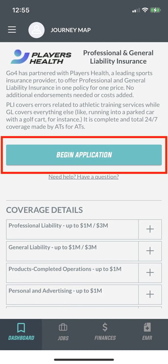 begin appplication pli copy